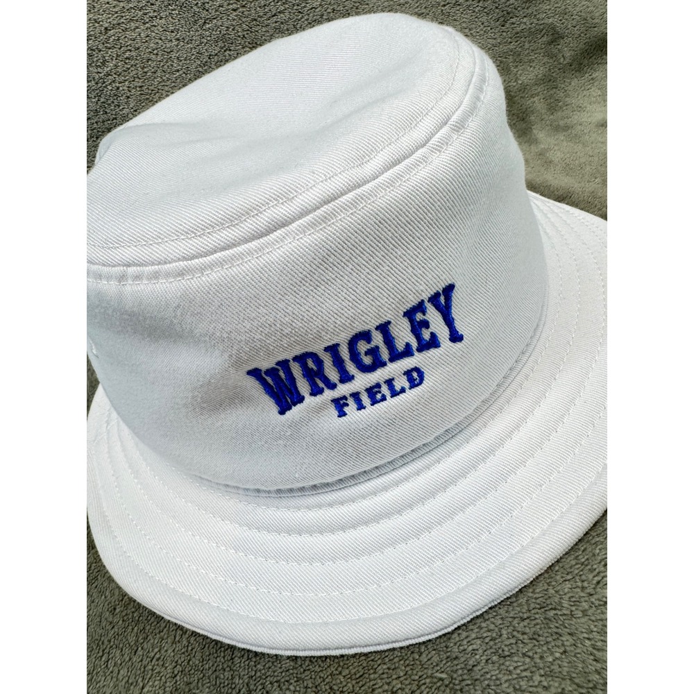 Wrigley Field Bucket Hat Sportiqe White Baseball Cap‎ OSFM